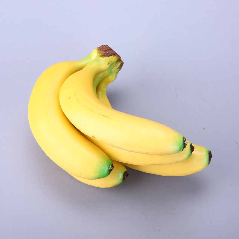 Banana creative photography store props ornaments simulation kitchen cabinet simulation fruit / food vegetable decor HPG373