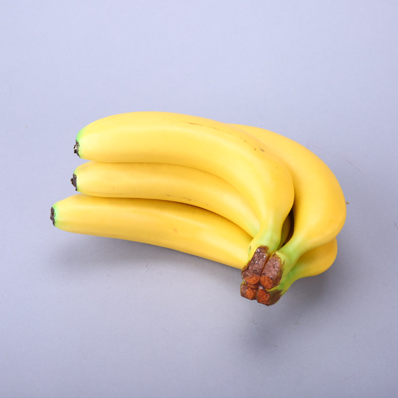 Banana creative photography store props ornaments simulation kitchen cabinet simulation fruit / food vegetable decor HPG374