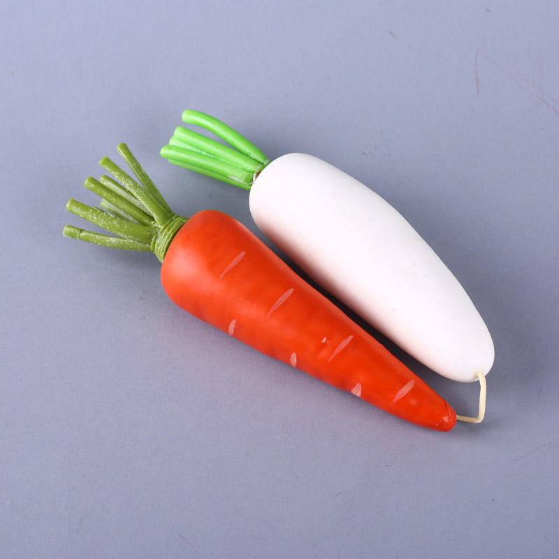 Radish creative photography store props ornaments simulation kitchen cabinet simulation fruit / food vegetable decor HPG1031