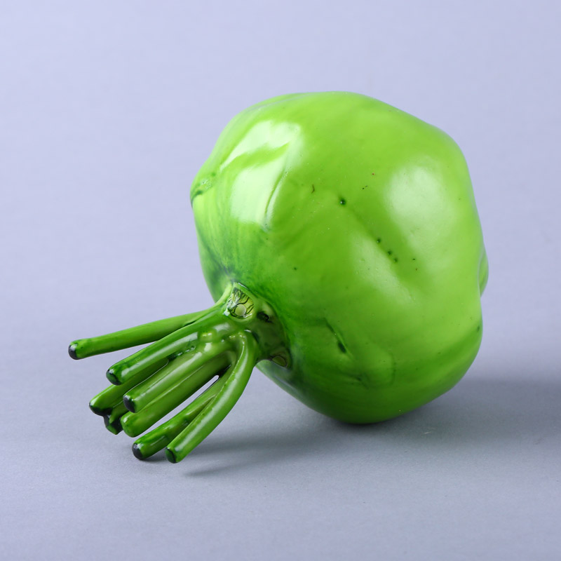 Green radish creative photography props store kitchen cabinet decoration simulation simulation fruit / vegetable food decor HPG982