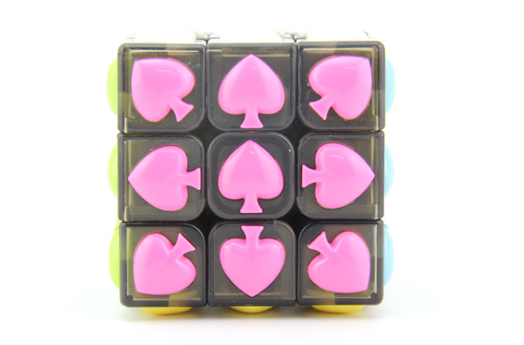 Ennova three order black Poker 3 order spades cube shaped cube Christmas gift toys9
