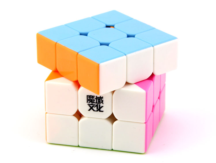 [magic culture, Hualong three pink color] Hualong three magic cube competition racing magic cube3