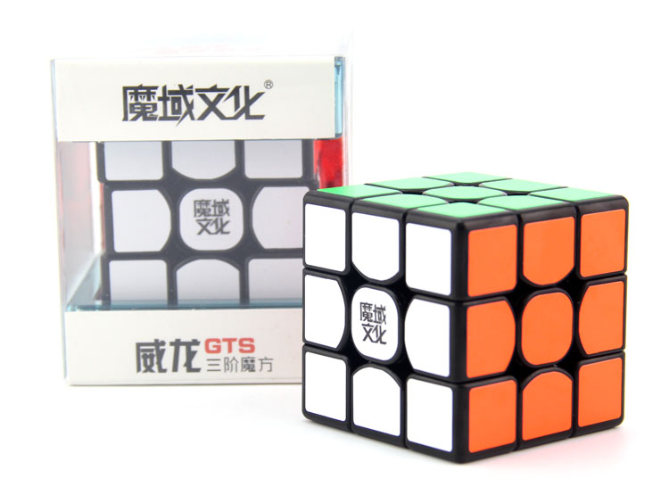 GTS three order magic cube black high-end professional competition 3 order magic cube super smooth2