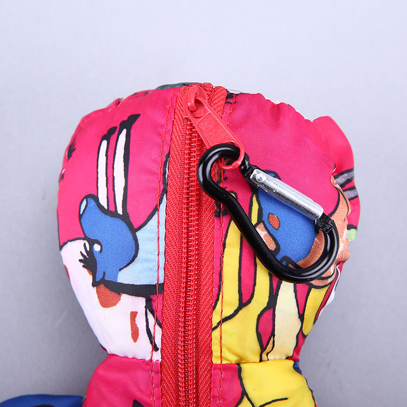 Small bear collection style environmental bag fashion, creative pattern, portable environmental bag, lovely bag GY235
