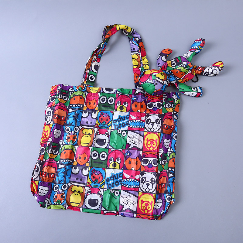 Small bear collection style environmental bag fashion, creative pattern, portable environmental bag, lovely bag GY754
