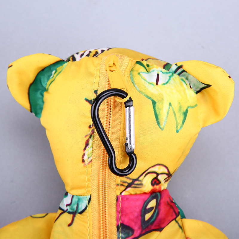 Small bear collection style environmental bag fashion, creative pattern, portable environmental bag, lovely bag GY355
