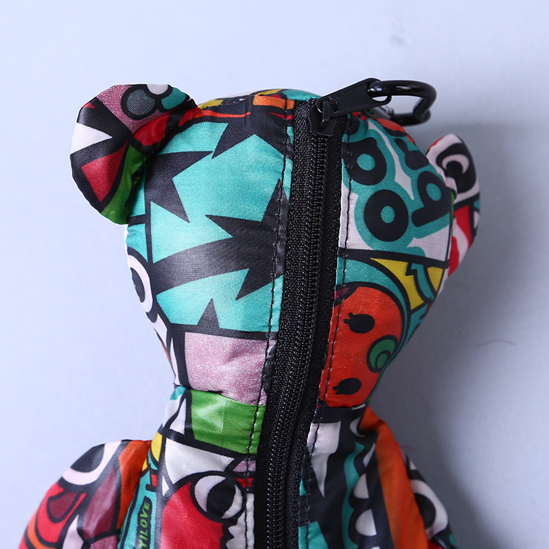 Small bear collection style environmental bag fashion, creative pattern, portable environmental bag, lovely bag GY745