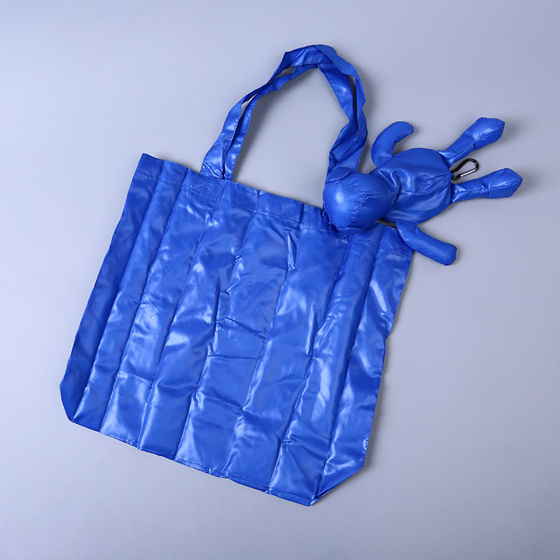 Small bear collection style environmental bag fashion simple pure color portable environmental bag lovely bag GY694