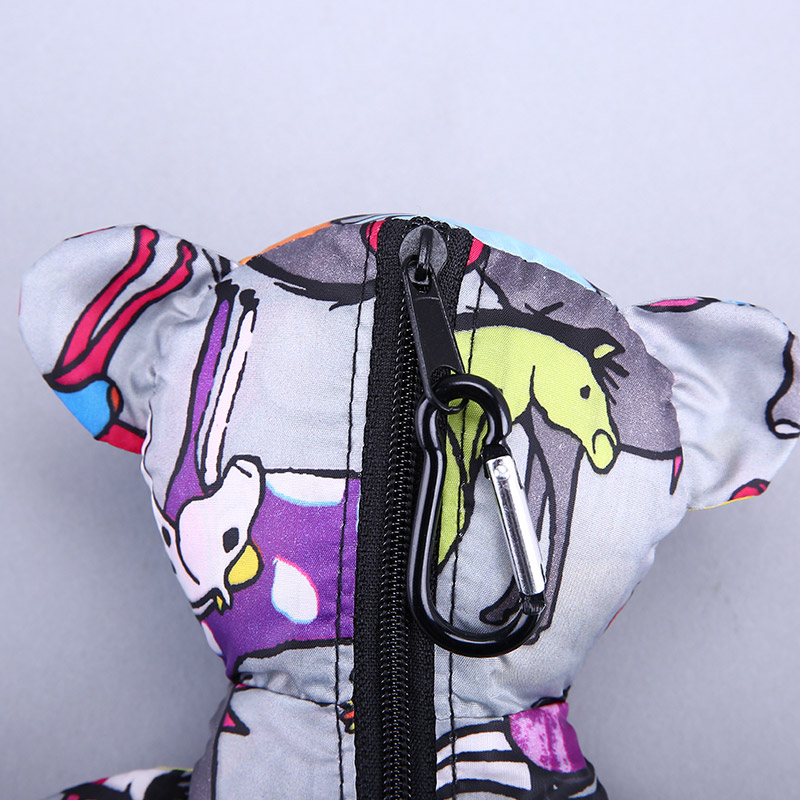 Small bear collection style environmental bag fashion, creative pattern, portable environmental bag, lovely bag GY225