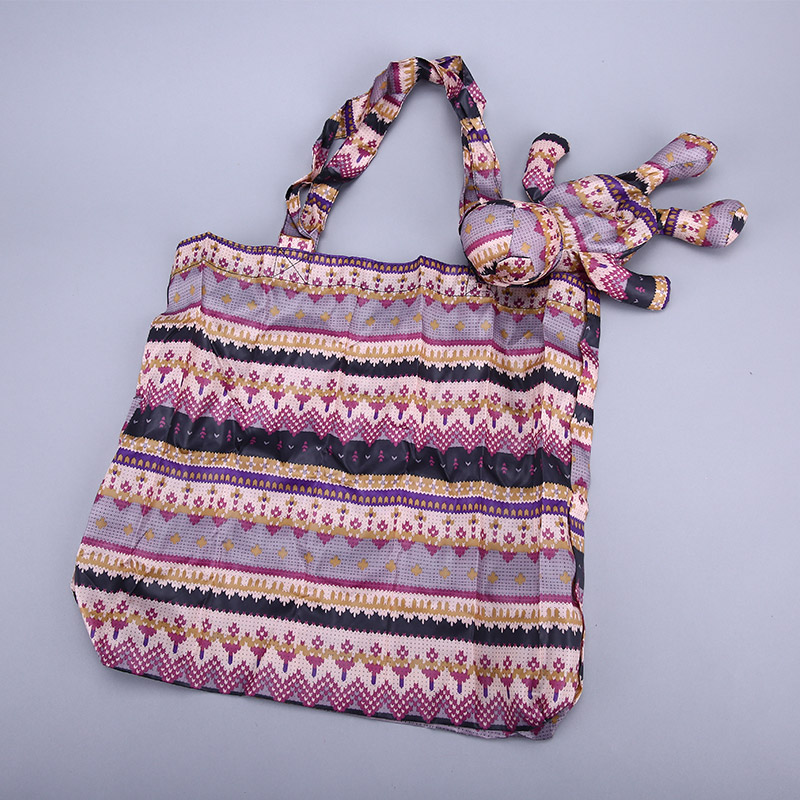 Small bear collection style environmental bag fashion, creative pattern, portable environmental bag, lovely bag GY144