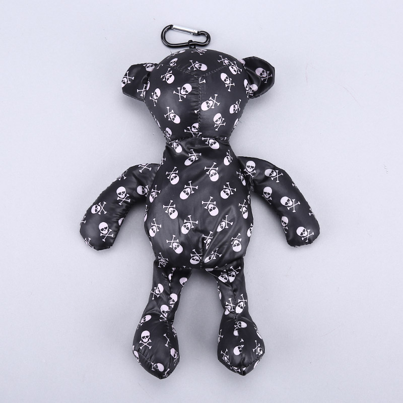 Bear collection bags Skull Pattern portable bag cute doll bag GY021