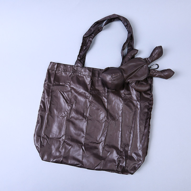 Small bear collection style environmental bag fashion simple pure color portable environmental bag lovely bag GY714