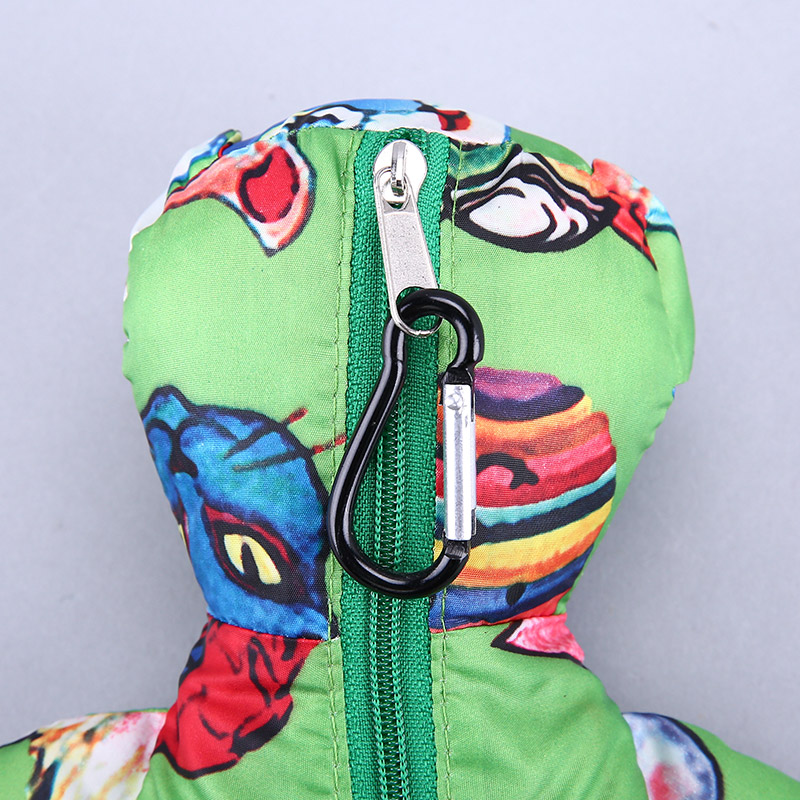 Small bear collection style environmental bag fashion, creative pattern, portable environmental bag, lovely bag GY315