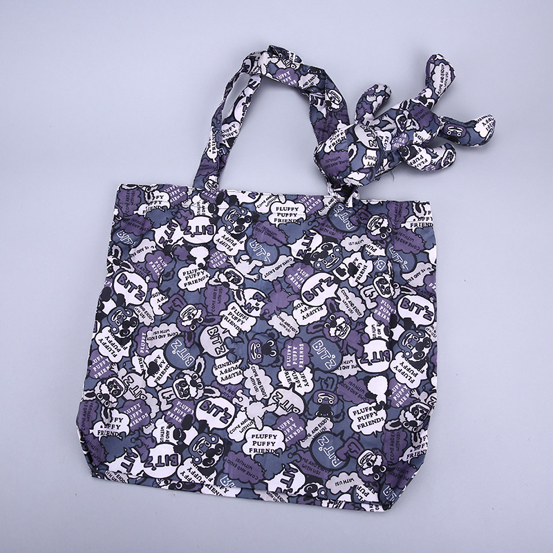 Small bear collection style environmental bag fashion, creative pattern, portable environmental bag, lovely bag GY394