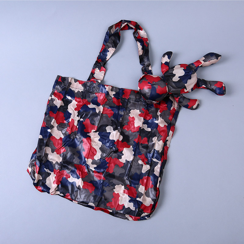 Small bear collection style environmental bag fashion simple camouflage portable environmental bag lovely bag GY564