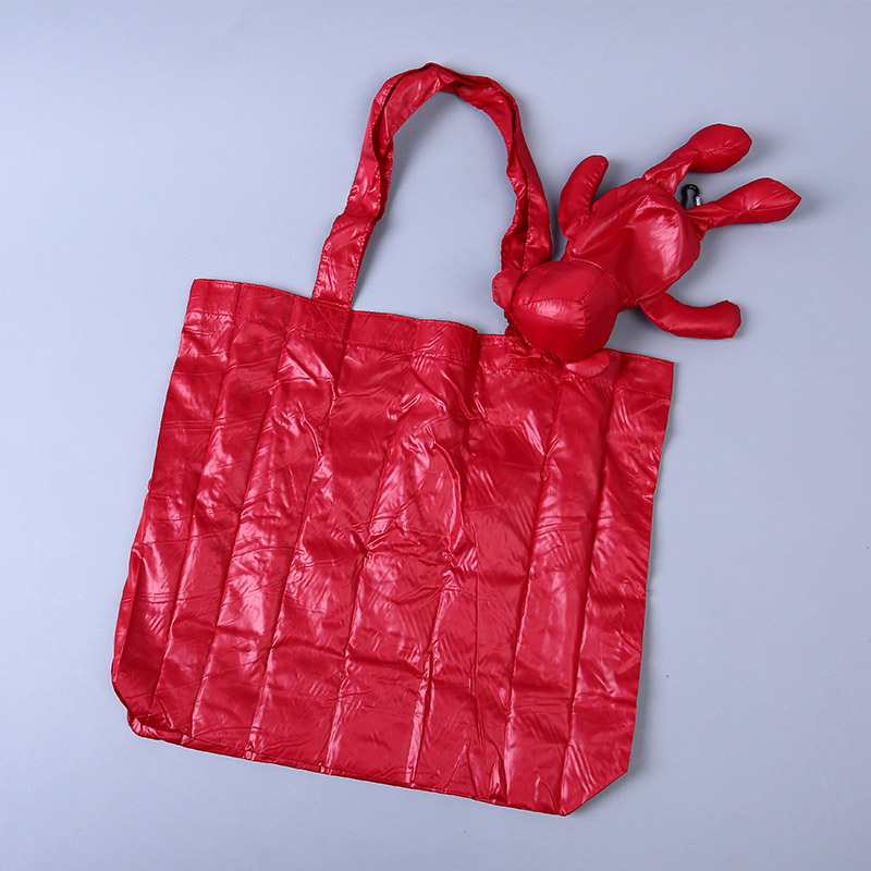 Small bear collection style environmental bag fashion simple pure color portable environmental bag lovely bag GY644
