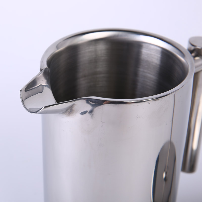 Double stainless steel household coffee pot method - tea filter press filter press pot pot of European coffee equipment ZS205