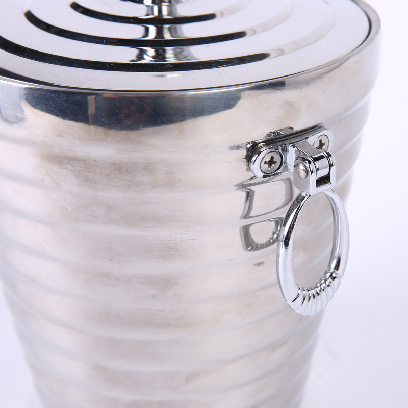 Stainless steel 1L thread ice bucket / ice bucket with ice bucket of ice bucket ZS044
