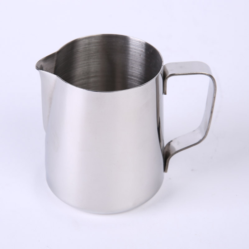 Stainless steel cold water pot post milk tea pot juice pot with Gellar flower cup ice kettle milk cup ZS182