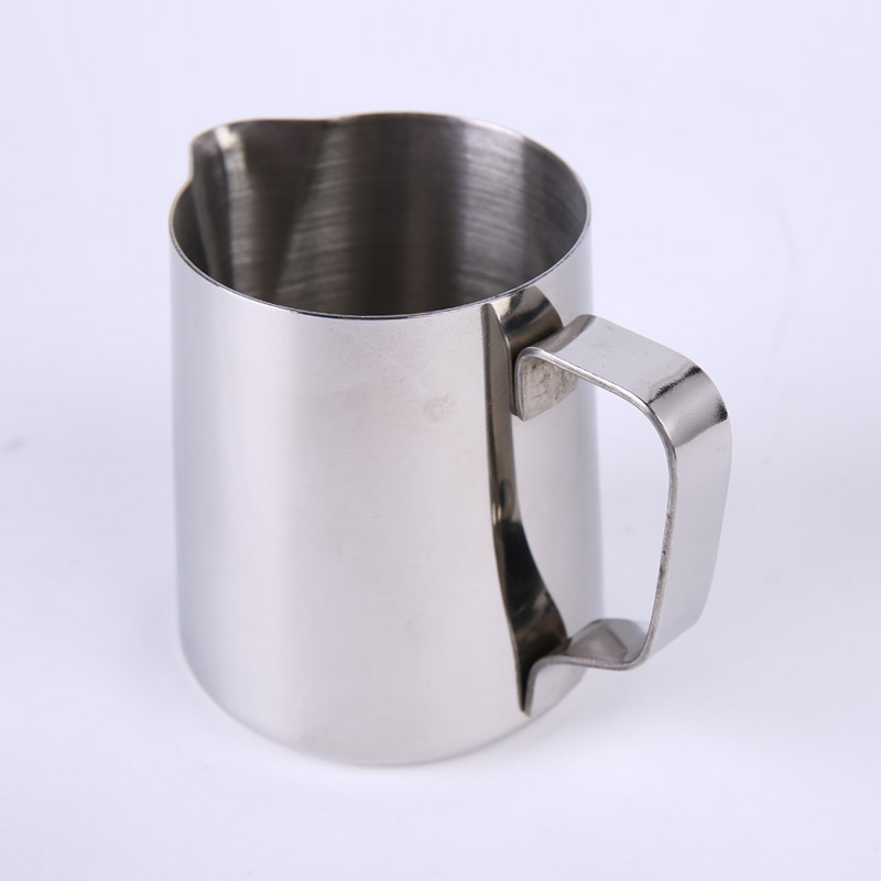 Stainless steel cold water pot post milk tea pot juice pot with Gellar flower cup ice kettle milk cup ZS184