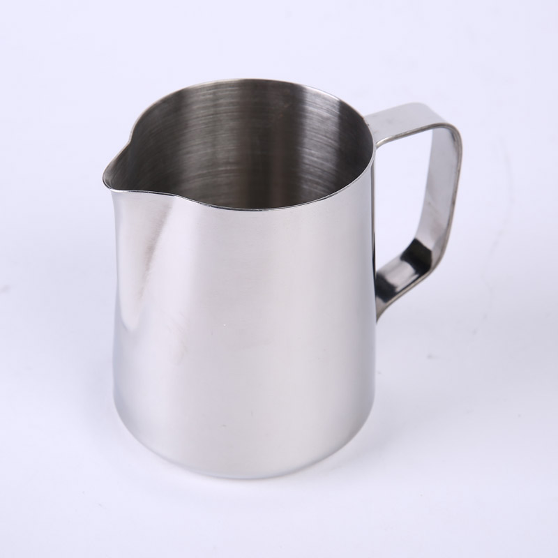 Stainless steel cold water pot post milk tea pot juice pot with Gellar flower cup ice kettle milk cup ZS183