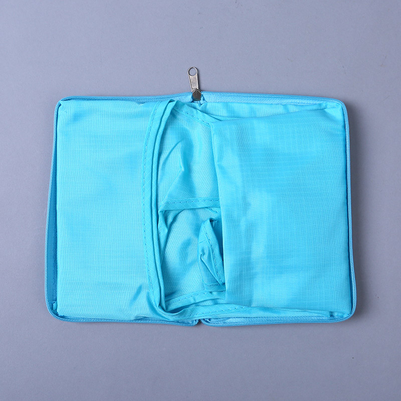 Foldable collection type environmental bag fashion simple and pure color rectangular portable vest GY993