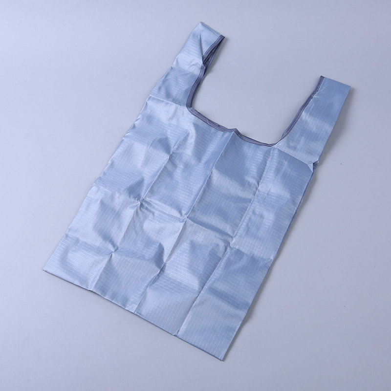 Foldable collection type environmental bag fashion simple and pure color portable vest GY905