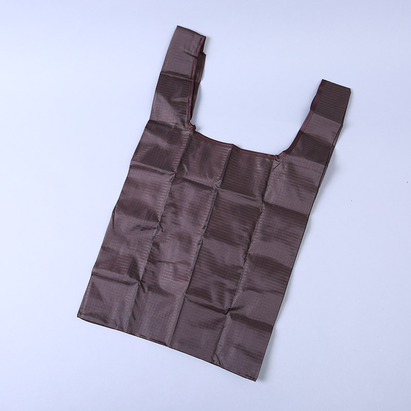 Foldable collection type environmental bag fashion simple and pure color portable vest GY834