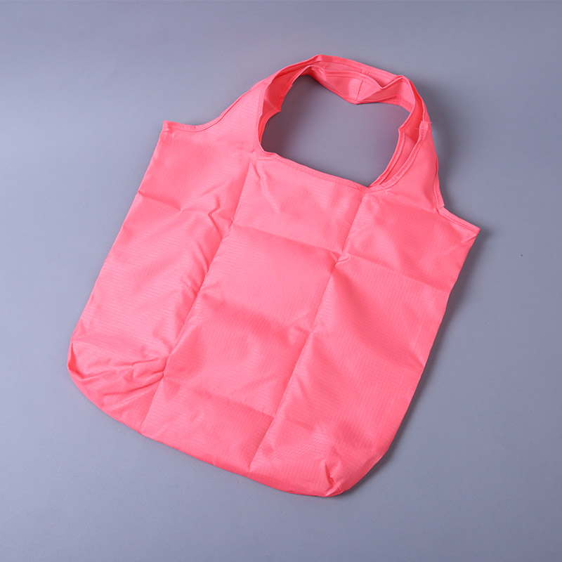 Foldable collection type environmental bag fashion simple and pure color rectangular portable vest GY934