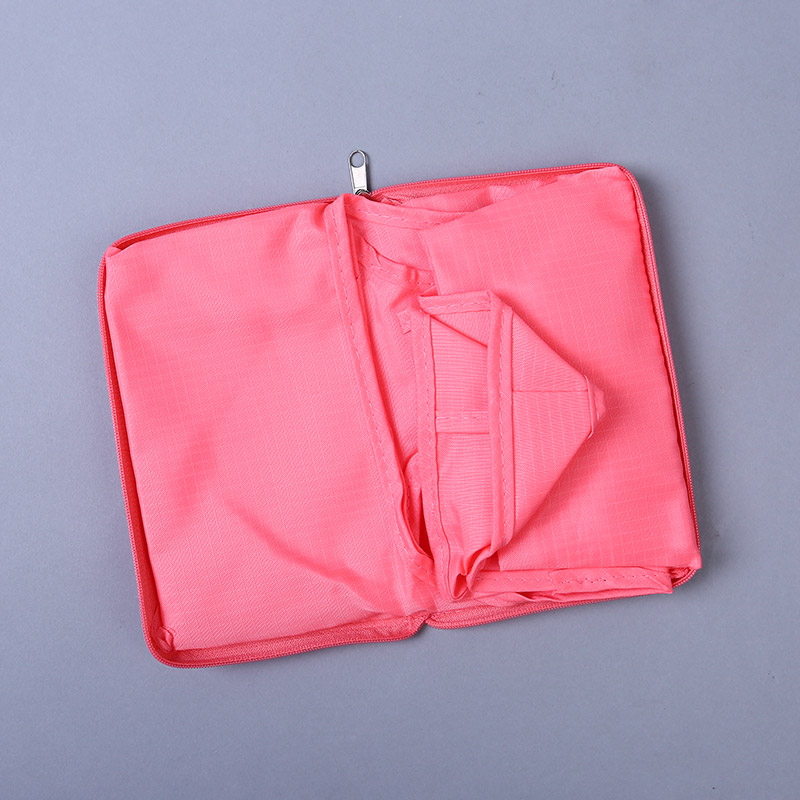 Foldable collection type environmental bag fashion simple and pure color rectangular portable vest GY933