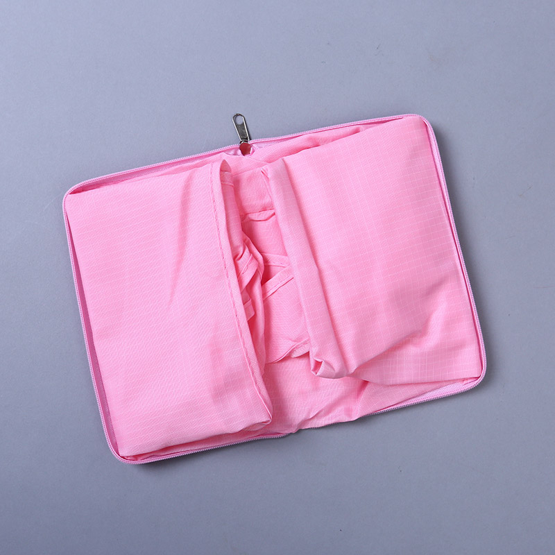 Foldable collection type environmental bag fashion simple and pure color rectangular portable vest GY943