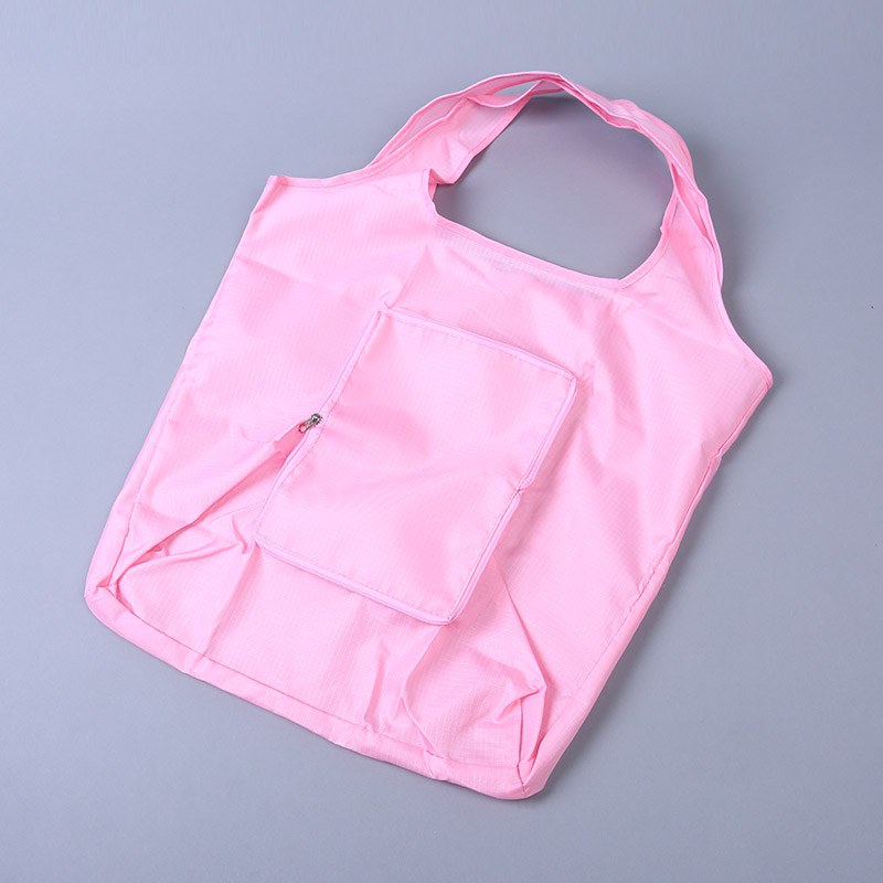 Foldable collection type environmental bag fashion simple and pure color rectangular portable vest GY944