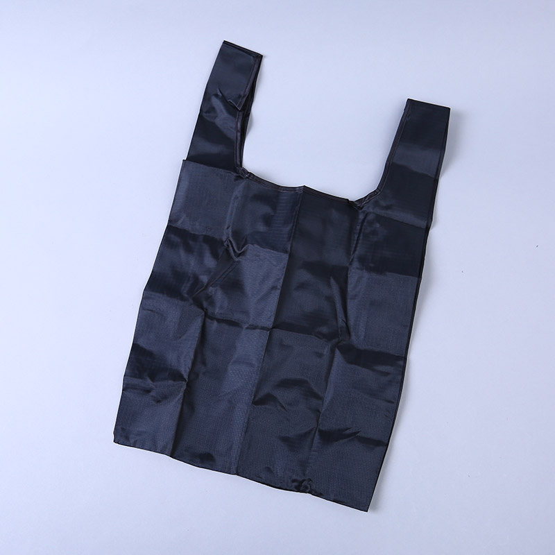 Foldable collection type environmental bag fashion simple and pure color portable vest GY814