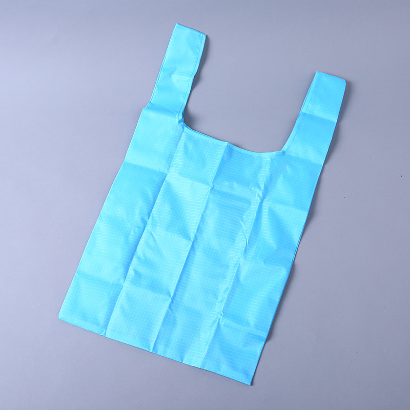 Foldable collection type environmental bag fashion simple and pure color portable vest GY854