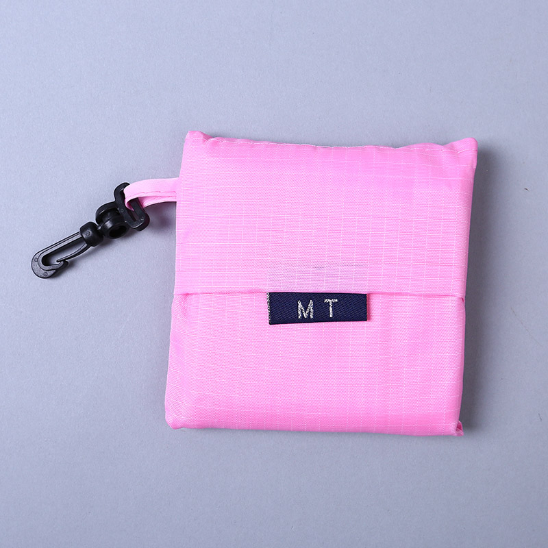 Foldable collection type environmental bag fashion simple and pure color portable vest GY861