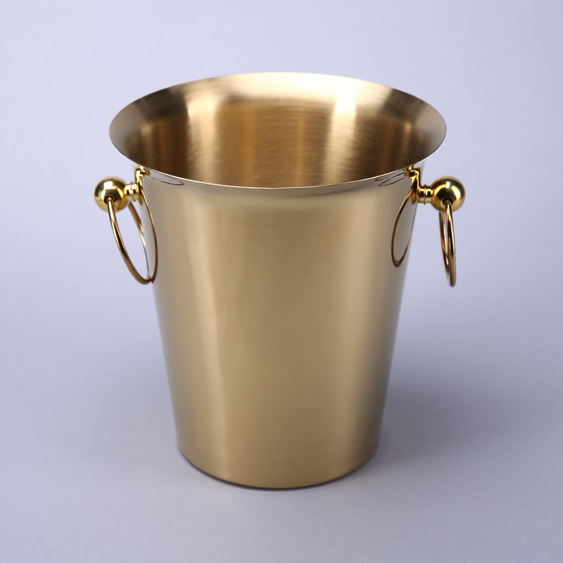 European ice bucket (golden) stainless steel ice bucket red wine bucket ice bucket champagne bucket ZS391