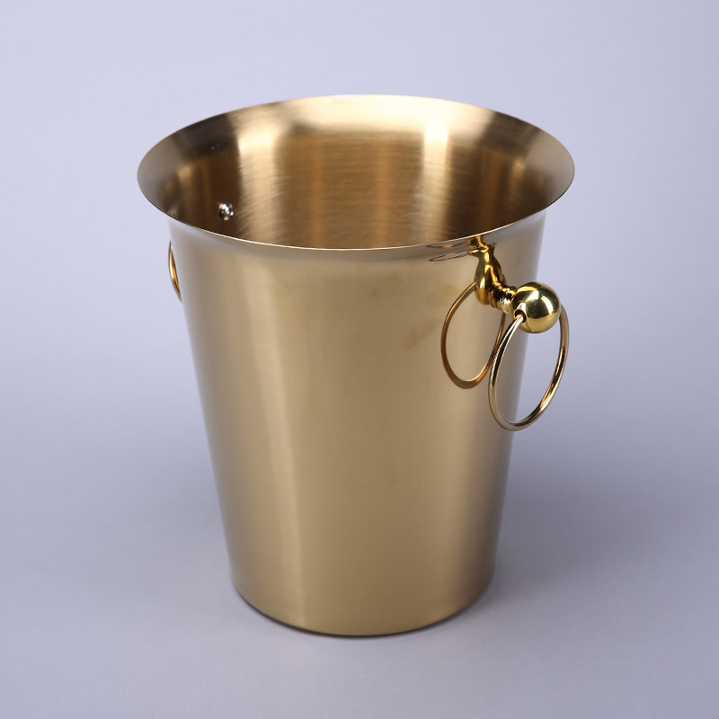 European ice bucket (golden) stainless steel ice bucket red wine bucket ice bucket champagne bucket ZS392