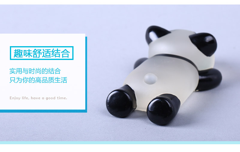 Panda cartoon hand pillow lovable cartoon silica gel shape comfortable hand pillow pads hand pillow HW234