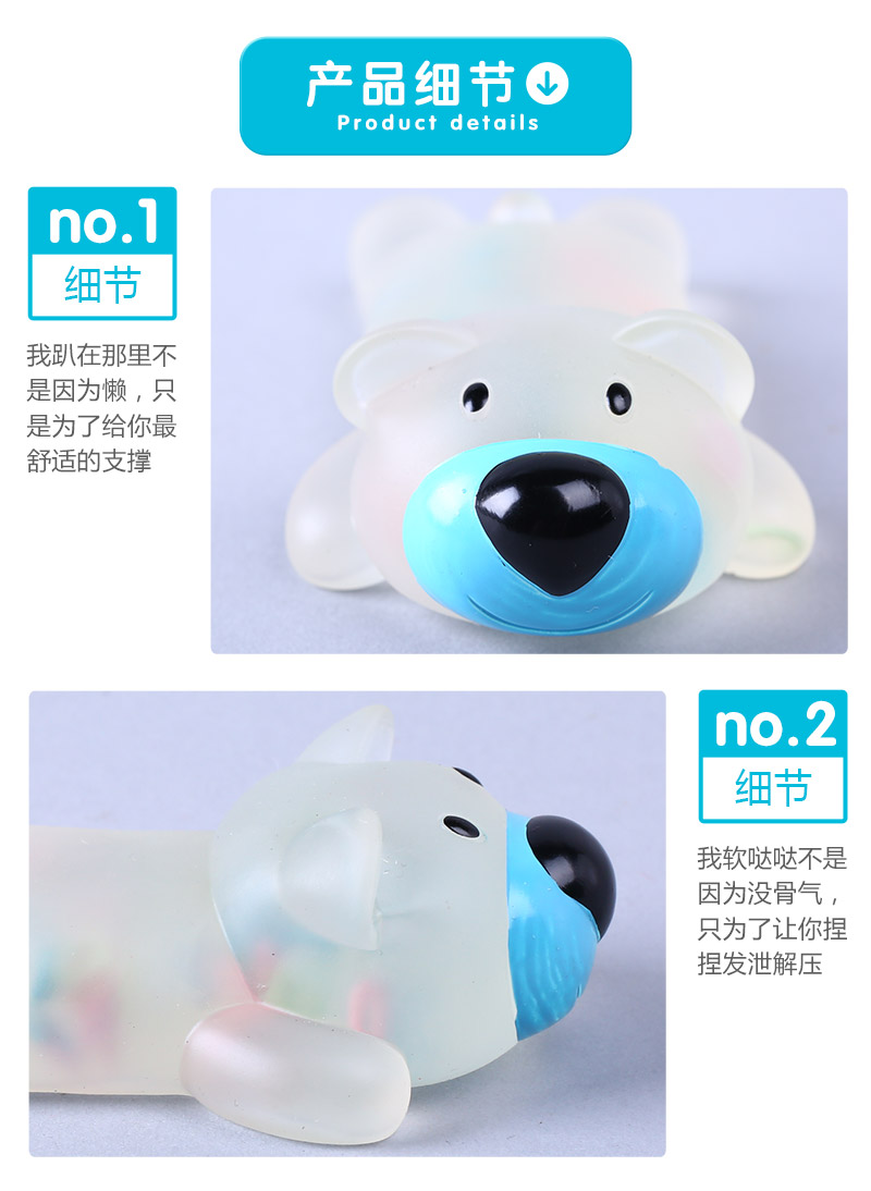 Puppy cartoon hand pillow lovable cartoon silica gel shape comfortable hand pillow pads hand pillow HW245