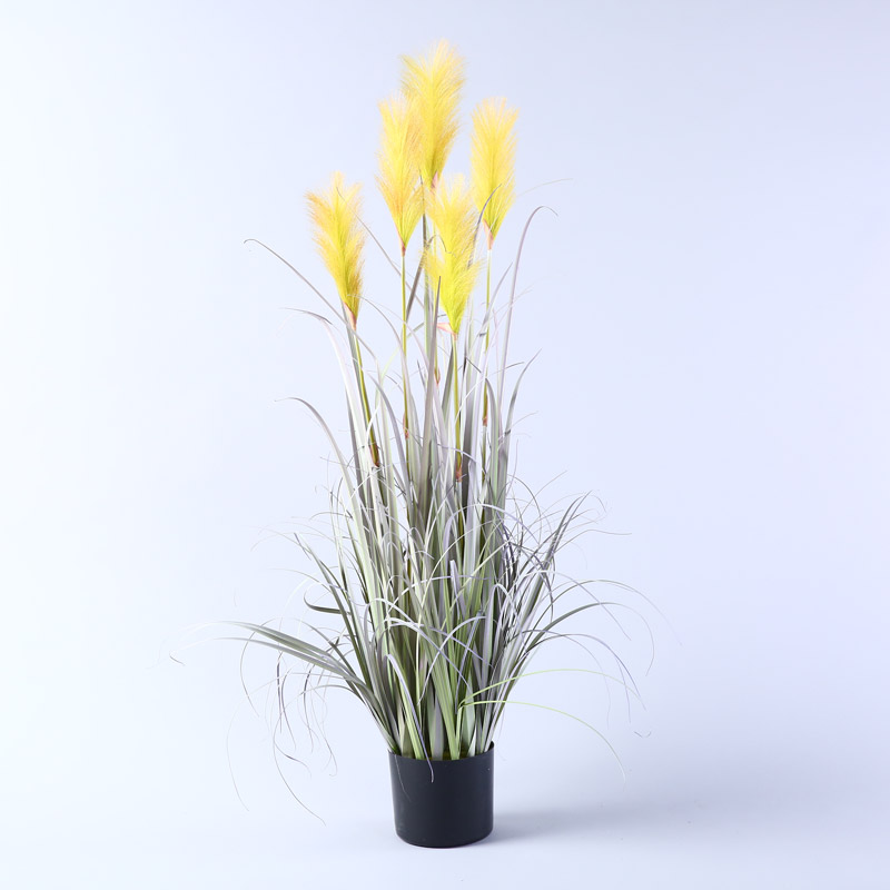 Simulation of flowers and plants to shoot prop decoration simulation plant potted plant simulation grass reed plant decoration JLW233