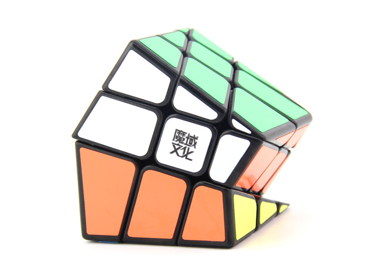You crazy hot wheels] Moyu Hot Wheels Black white cube cube shaped cube6