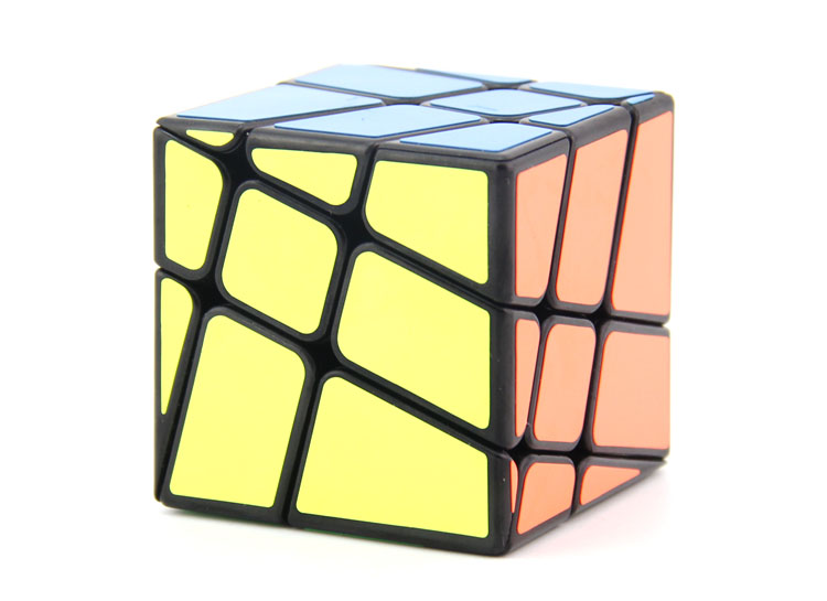 You crazy hot wheels] Moyu Hot Wheels Black white cube cube shaped cube4