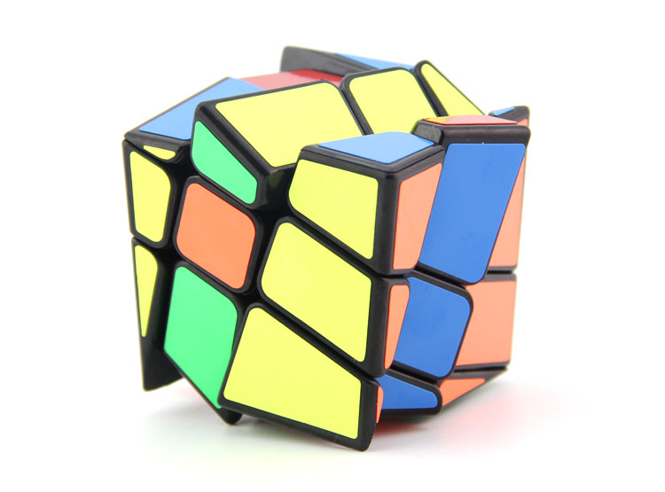 You crazy hot wheels] Moyu Hot Wheels Black white cube cube shaped cube9