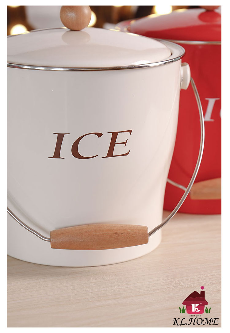Carrier classic European style iron ice bucket bar KTV champagne bucket ice bucket outdoor red wine ice bucket T686 package10