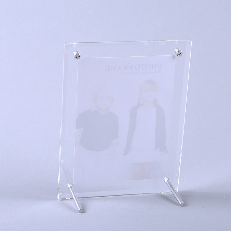 Simple rectangular transparent frame phase frame T01163
