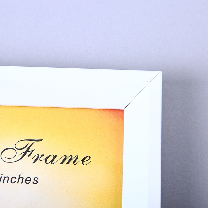 Simple pastoral white classic rectangular frame 010-4R5