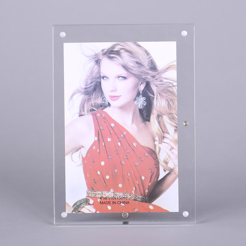 Simple transparent rectangular acrylic phase frame phase frame A0055B1