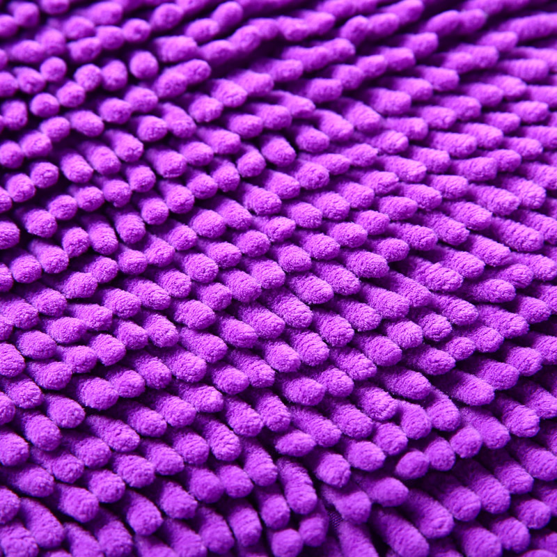 Long haired 40*60 bright purple ground mats2