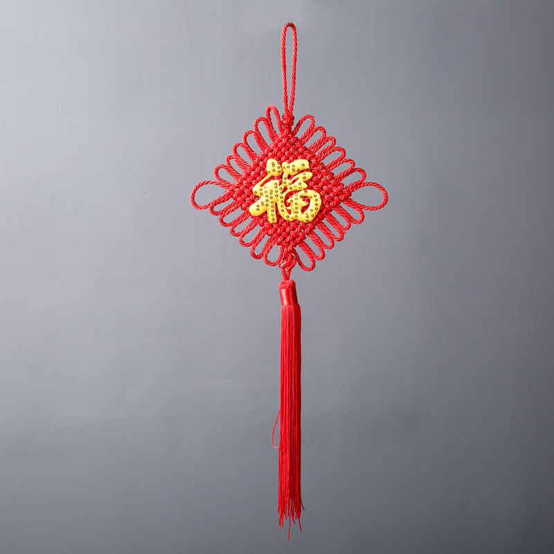 Happy Chinese character China trumpet knot study the living room decoration1