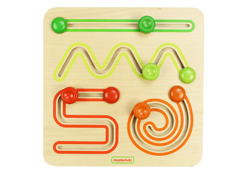 Masterkidz learning board beiside small snail slide game board1